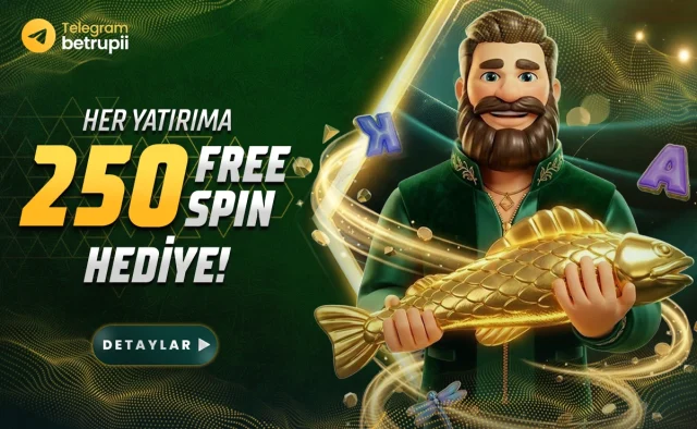 Betrupi her yatırıma 250 free spin