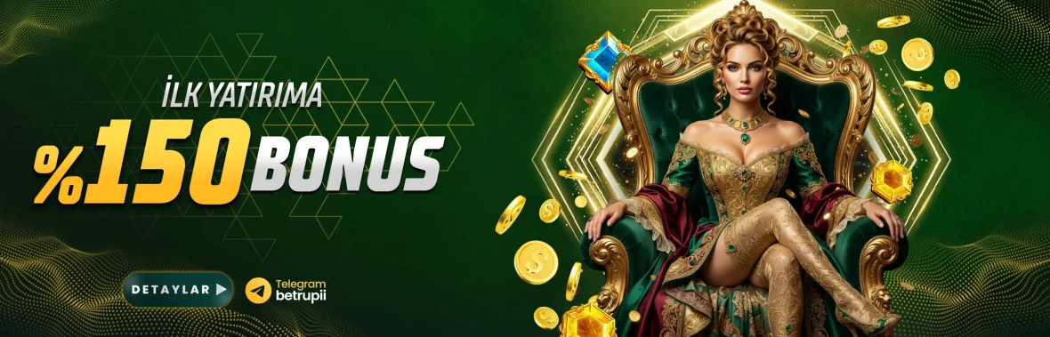 Betrupi ilk yatırıma yüzde 150 bonus bannerı